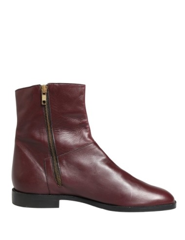 DOLCE & GABBANA BOTTINES CUIR MARRON