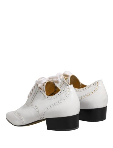 Dolce & Gabbana Oxford brogue Dolce & Gabbana cuir blanc- Paloma Private Club