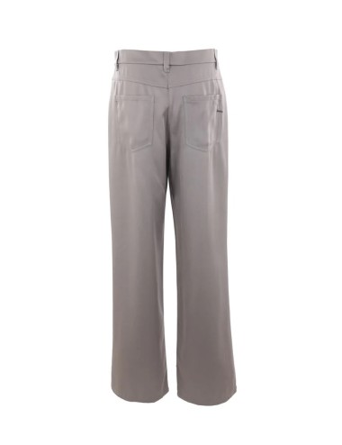 Brunello Cucinelli Gray Acetate Casual Pants