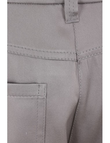 Brunello Cucinelli Gray Acetate Casual Pants