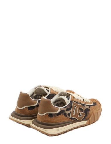 DOLCE & GABBANA DG ATHLETIC BASKETS TISSU TECHNIQUE MULTICOLORE