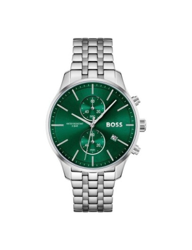 Hugo Boss Gray Stainless Steel Dress Watch