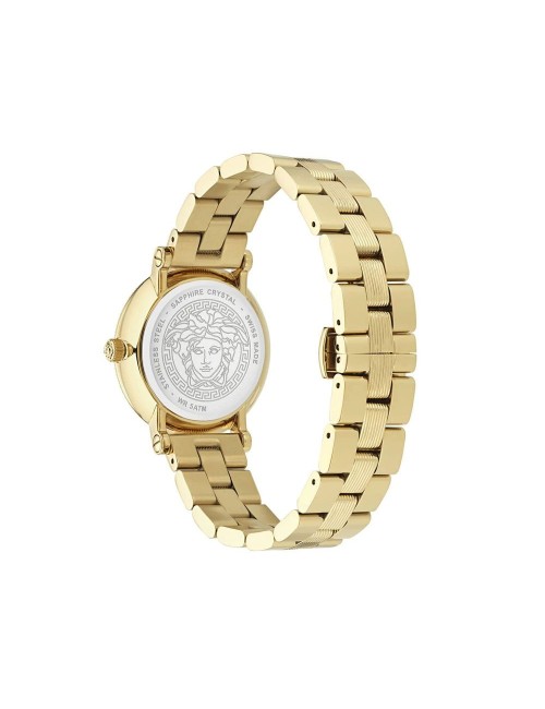 Versace Gold Stainless Steel Dress Watch
