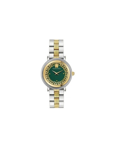 Versace Gray Stainless Steel Dress Watch