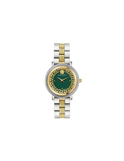 Versace Gray Stainless Steel Dress Watch