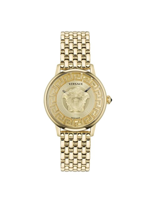 Versace Gold Stainless Steel Dress Watch