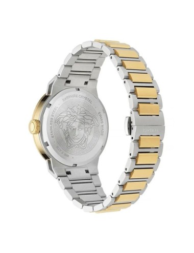 Versace Gold Stainless Steel Dress Watch