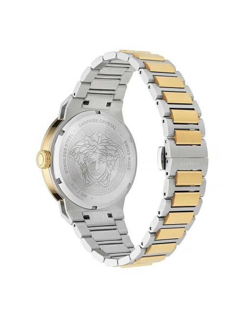 Versace Gold Stainless Steel Dress Watch
