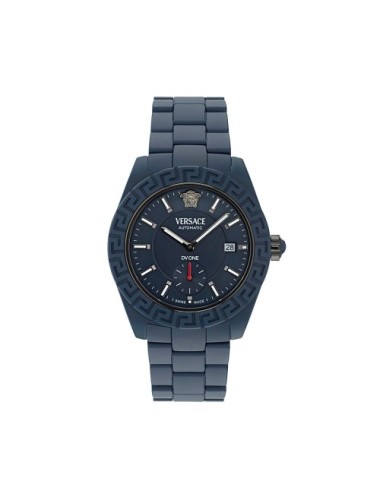Versace Blue Ceramic Dress Watch