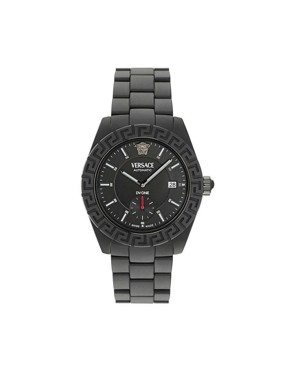 Versace Black Ceramic Dress Watch