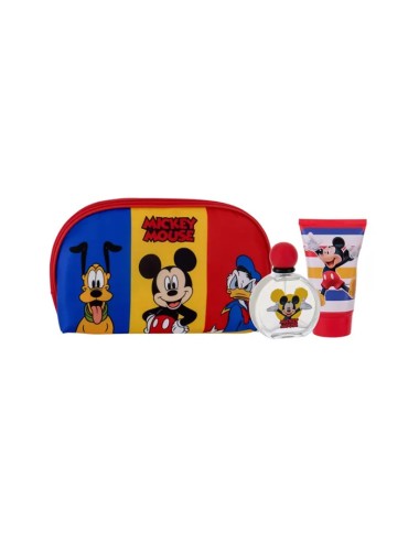 Disney Mickey Eau De Toilette Spray 50ml Coffret 3 Produits