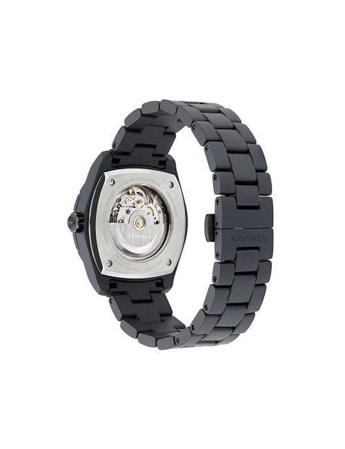 Versace Black Ceramic Dress Watch