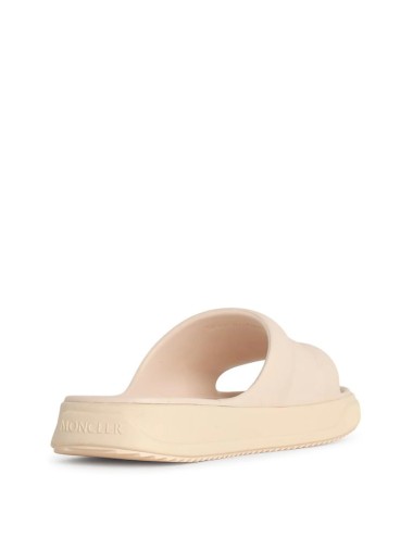 MONCLER ALTIVE SANDALES CAOUTCHOUC BEIGE