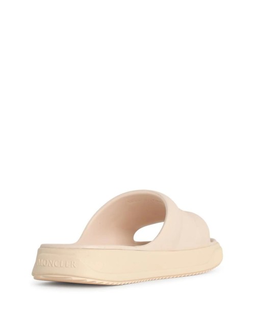 MONCLER ALTIVE SANDALES CAOUTCHOUC BEIGE
