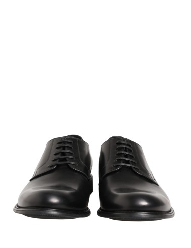 Derby Dolce & Gabbana cuir noir – Chaussures luxe homme élégantes