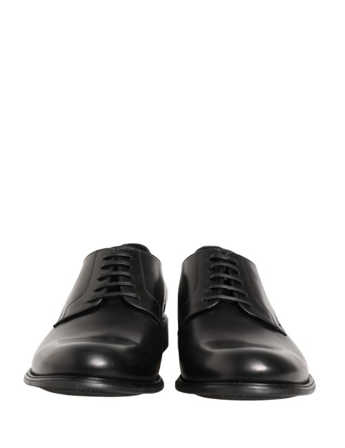 Derby Dolce & Gabbana cuir noir – Chaussures luxe homme élégantes