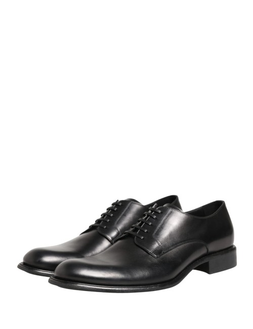 Derby Dolce & Gabbana cuir noir – Chaussures luxe homme élégantes