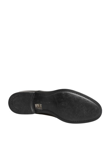 Derby Dolce & Gabbana cuir noir – Chaussures luxe homme élégantes