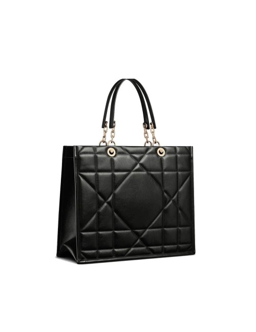 Sac tote Dior cuir noir – Élégance luxe iconique et rare