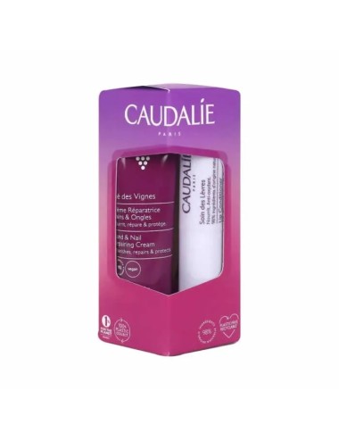 Caudalie Thé Des Vignes Crème Mains et Ongles 30ml + Baume à Lèvres 4.5g
