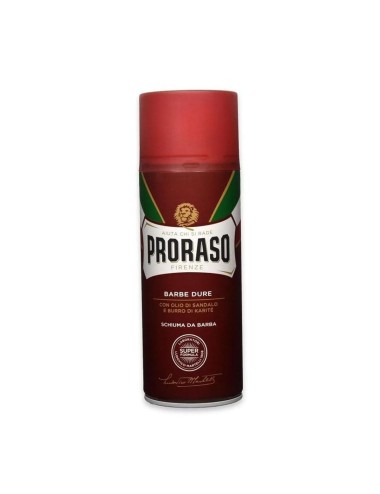 Proraso Barba Dura Espuma De Afeitar Sandalo y Karite 400ml