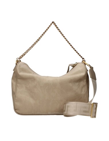 Sac Cabas Versace La Medusa Beige en Toile et Cuir | Paloma Private Club