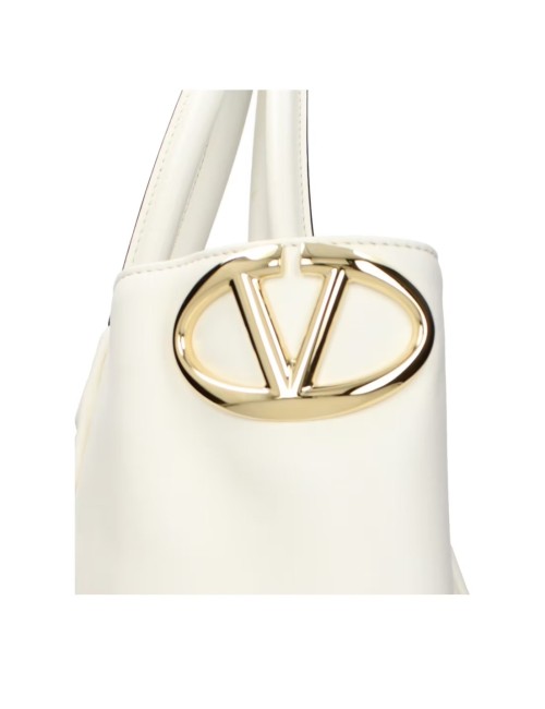 Sac à main en cuir beige - Valentino Garavani