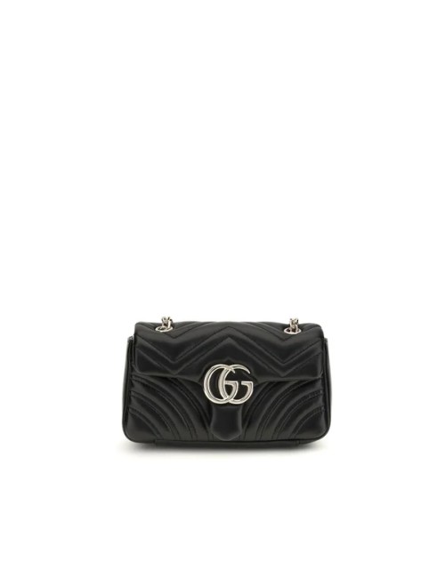 Gucci GG Marmont Noir en Cuir – Élégance Sensuelle & Luxe Intemporel