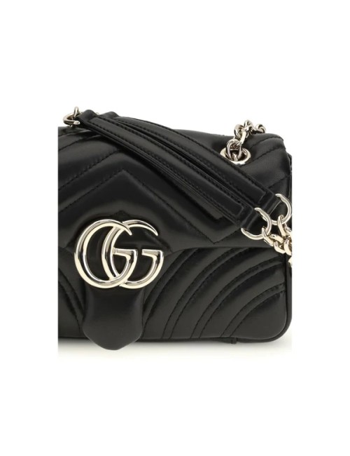 Gucci GG Marmont Noir en Cuir – Élégance Sensuelle & Luxe Intemporel