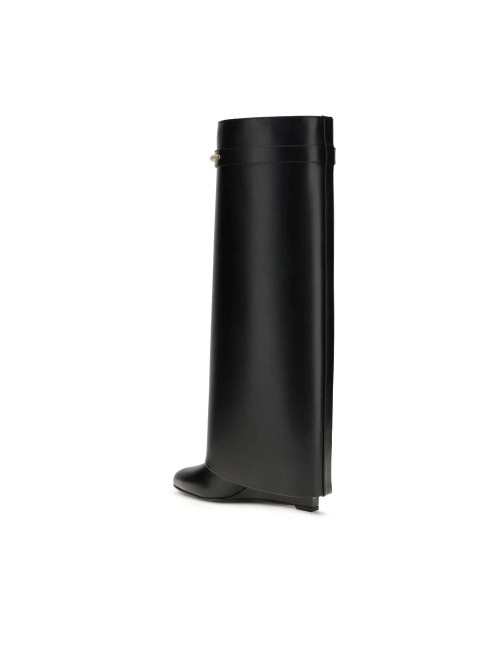 Givenchy – Boots Shark Cuir Veau Noir | Bottes Luxe Femme