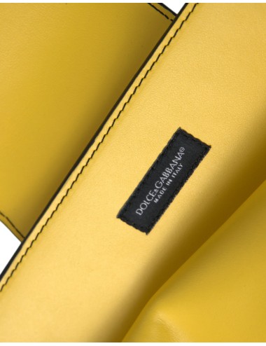 Sac Dolce & Gabbana DG Logo cuir jaune femme luxe
