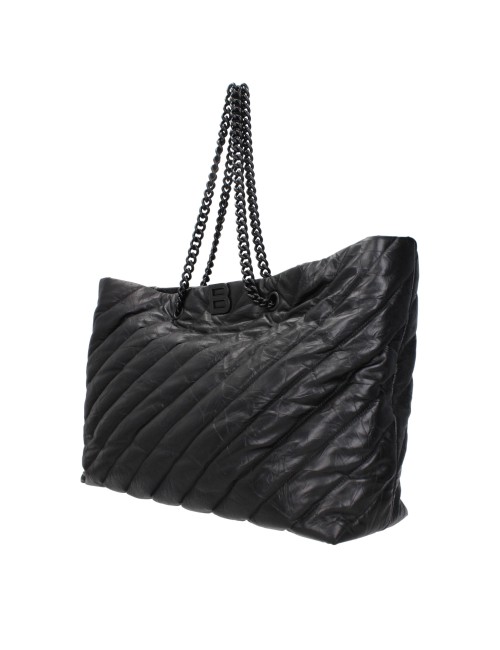 Balenciaga Sac Cuir Noir – Grand Format | Sac Luxe Femme