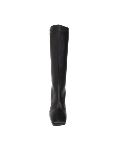 Bottes Dolce & Gabbana en cuir noir à talon haut femme
