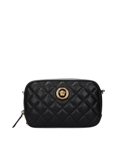 Sac Versace noir matelassé Medusa – Mini sac luxe femme