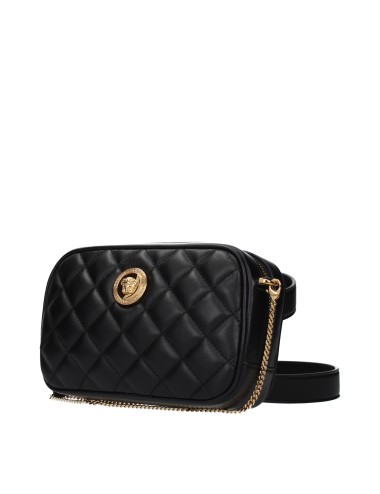 Sac Versace noir matelassé Medusa – Mini sac luxe femme