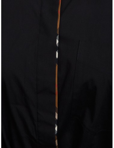 Robe Chemise Burberry Ivery Ceinturée Coton Femme Luxe