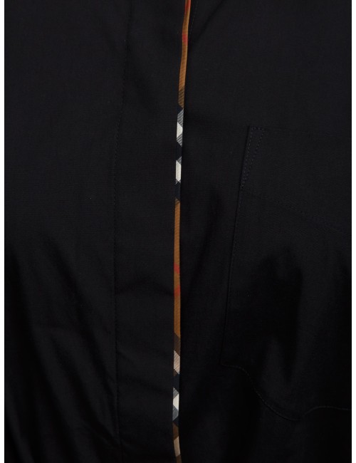 Robe Chemise Burberry Ivery Ceinturée Coton Femme Luxe