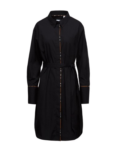 Robe Chemise Burberry Ivery Ceinturée Coton Femme Luxe