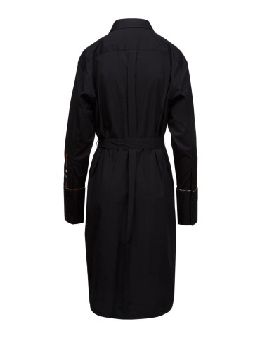 Robe Chemise Burberry Ivery Ceinturée Coton Femme Luxe