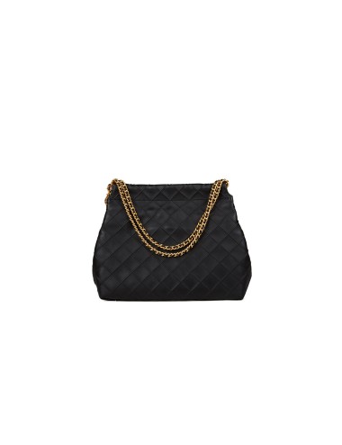 Sac Hobo Tory Burch Fleming Noir Cuir Femme Luxe