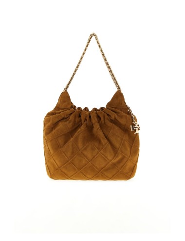 Sac Porté Épaule Tory Burch Noir Cuir Femme Luxe