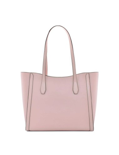 Sac mini tote Michael Kors en toile rose – format compact chic femme