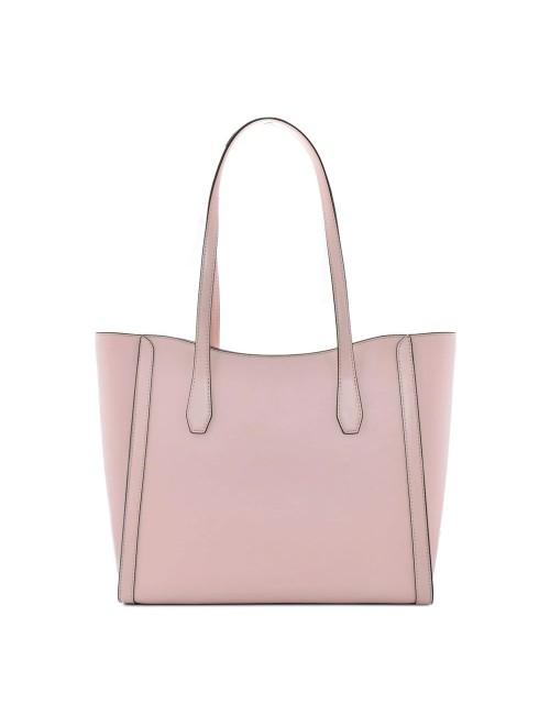 Sac mini tote Michael Kors en toile rose – format compact chic femme