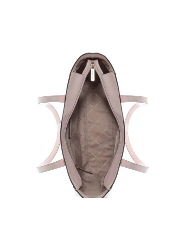 Sac mini tote Michael Kors en toile rose – format compact chic femme