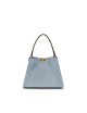 Sac FENDI cuir bleu calf leather shoulder bag luxe élégantATHER BOS TAURUS SHOULDER BAG