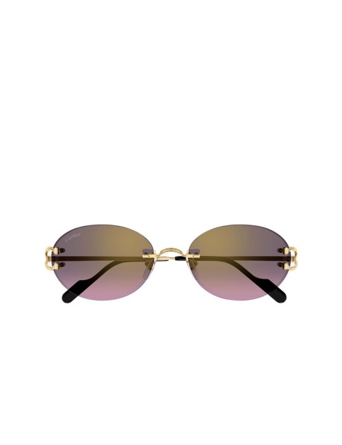 Lunettes Cartier Or Verres Dégradés Luxe
