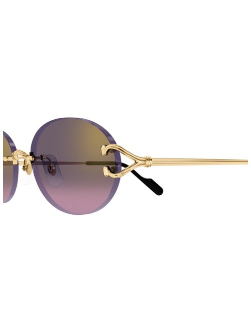 Lunettes Cartier Or Verres Dégradés Luxe