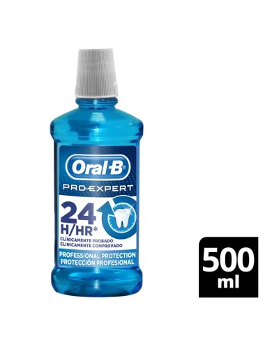 Oral-B Pro-Expert Professional Protection Fresh Mint Mouthwash 500ml