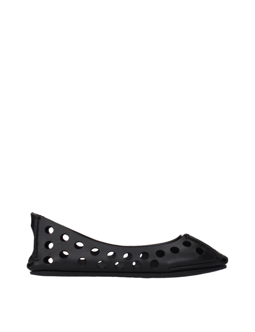 Ballerines Alaïa en Cuir Noir Femme – Élégance Italienne