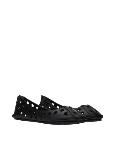 Ballerines Alaïa en Cuir Noir Femme – Élégance Italienne